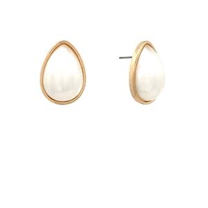 25 mm Teardrop Pearl Earrings